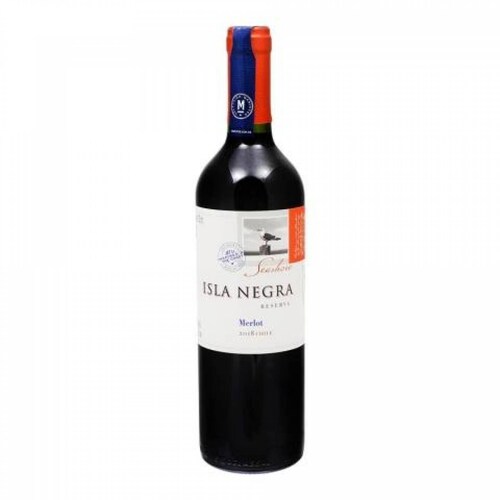 Caja de 6 Vino Tinto Isla Negra Merlot 750 ml 