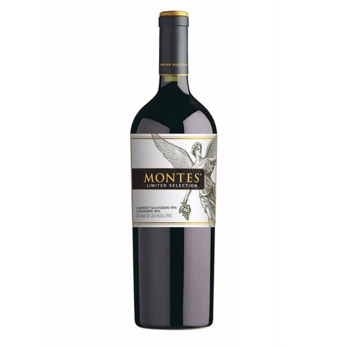 Caja de 12 Vino Tinto Montes Carmenere Cabernet Sauvignon 750 ml 