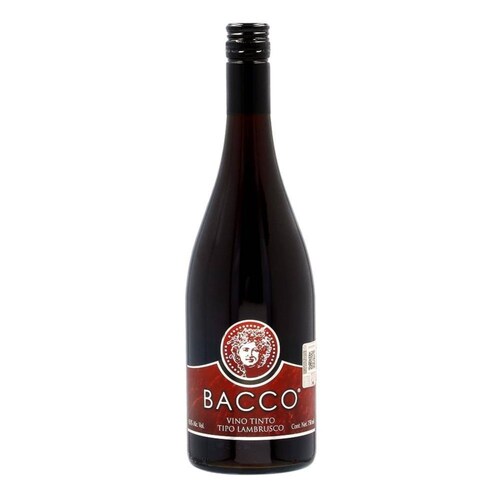 Caja de 12 Vino Tinto L.A. Cetto Bacco Lambrusco 750 ml 