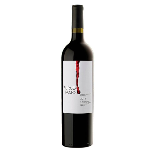 Caja de 12 Vino Tinto Vinicola Regional de Ensenada Surco Rojo 750 ml 