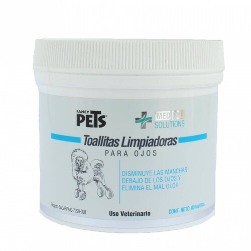 Toallitas Para Ojos Fancy Pets Cuidado de tu Perro 
