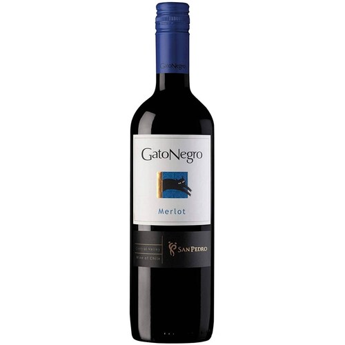 Vino Tinto Gato Negro Merlot 750 ml 