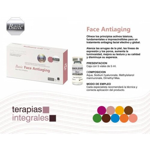 Rejuvenecimiento facial Simildiet Laboratorios Basic Face Antiaging 