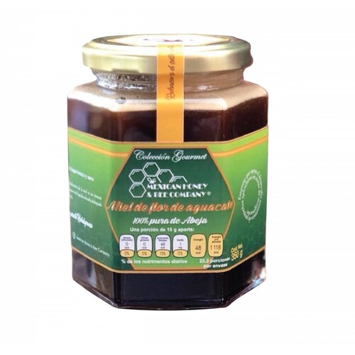Miel floracion de Aguacate Mexican Honey & Bee Company Gourmet 350 gr 