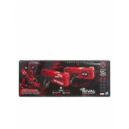 Pistolas Rival Kronos 2Pk Deadpool Nerf 