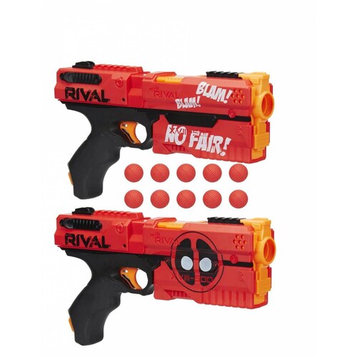 Pistolas Rival Kronos 2Pk Deadpool Nerf 