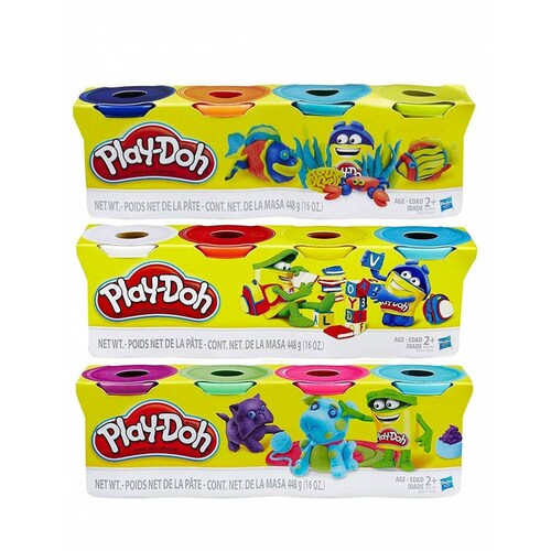 Plastilina 4 Pack Play Doh 