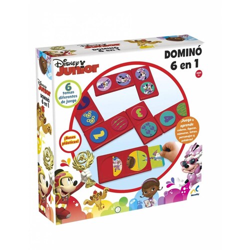 Domino 6 en 1 Disney Jr 