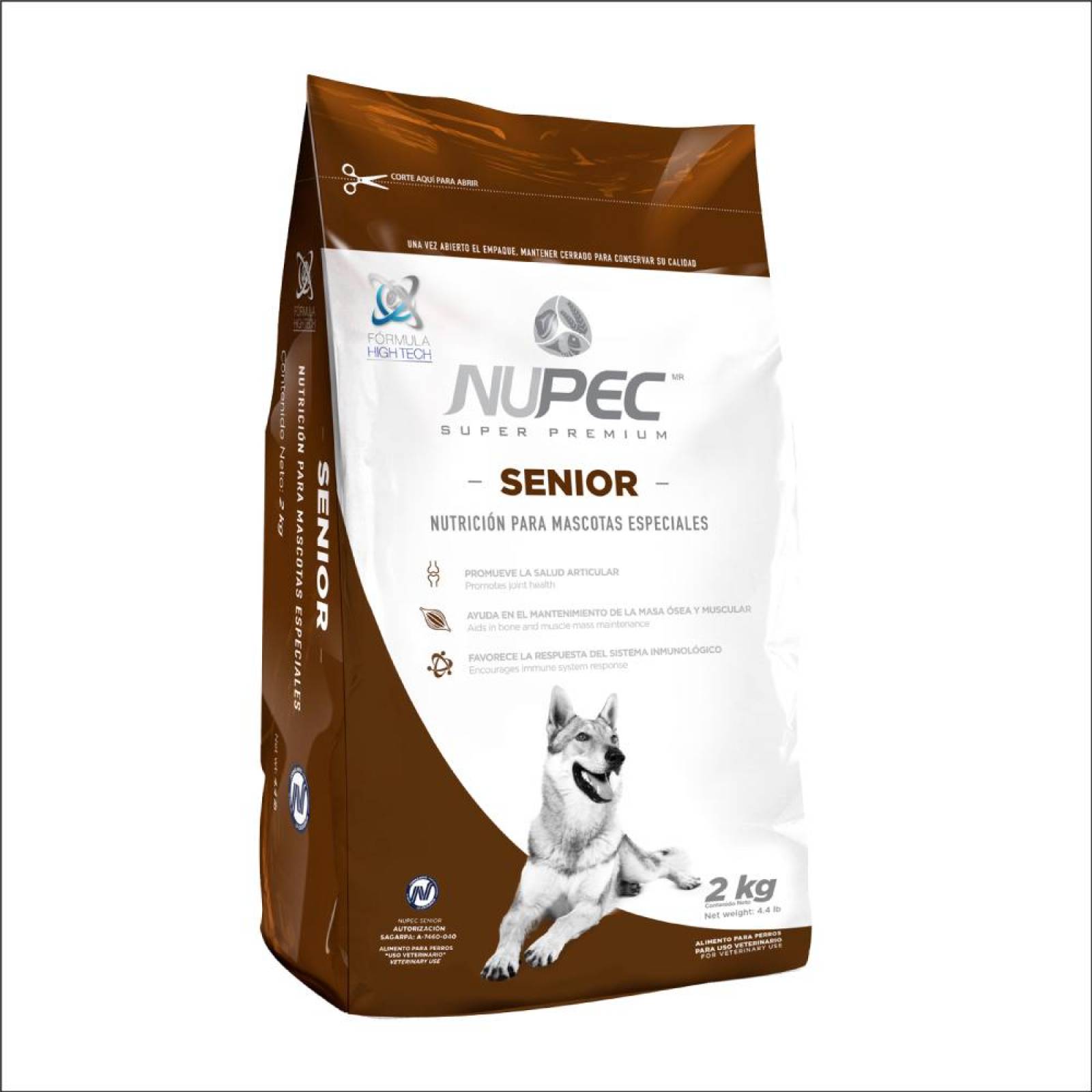 Alimento para perro nupec senior 15kg Sears