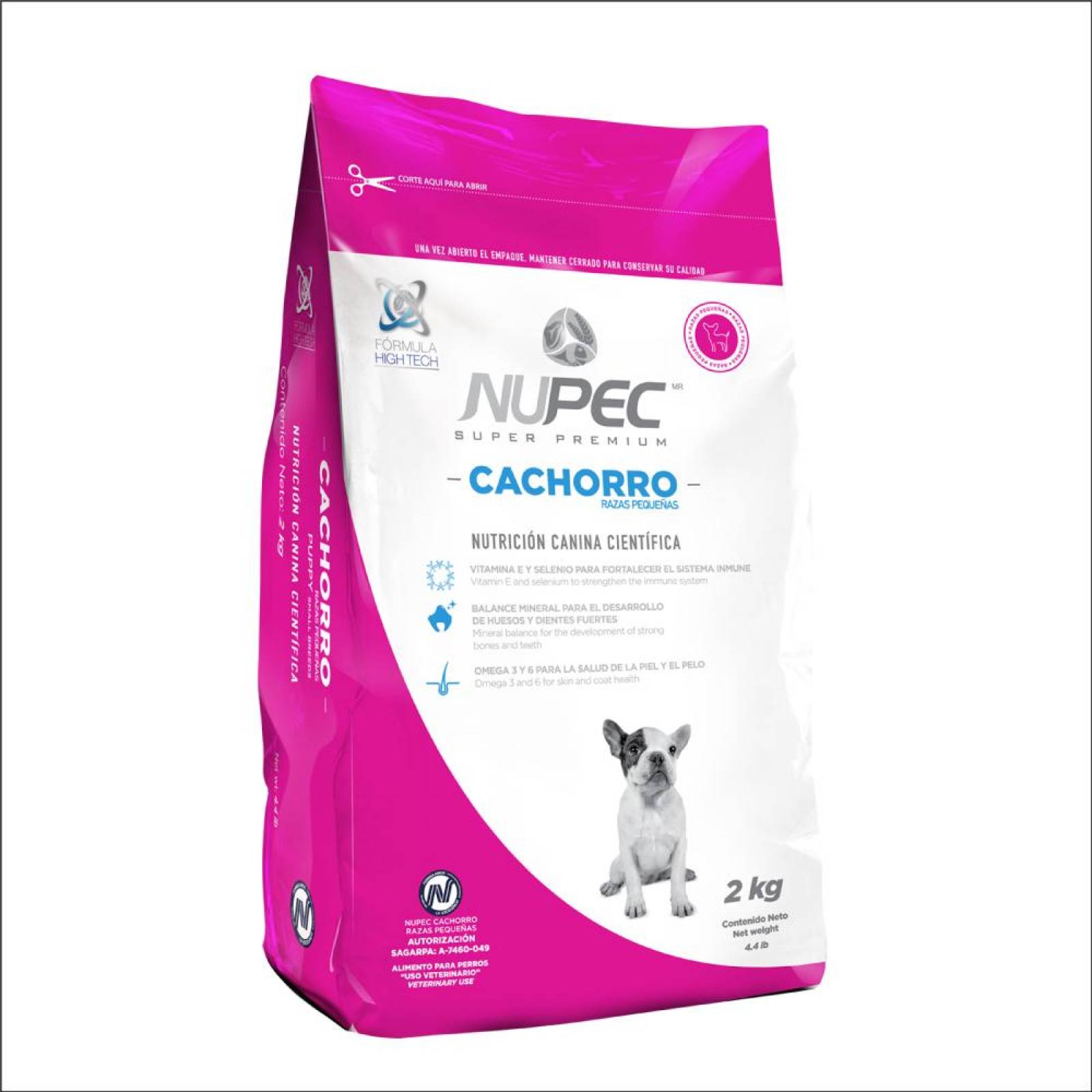 Alimento Para Perro Nupec Cachorro Razas Pequenas De 2kg Sears