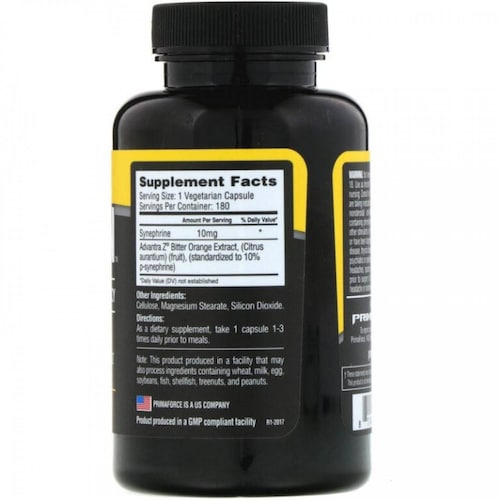 Pre Entrenamiento Primaforce Syneburn 180 Cápsulas 