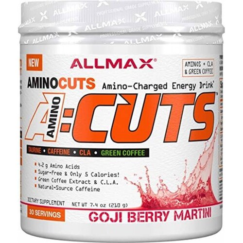 Aminoácidos Allmax Nutrition Aminocuts 30 Servicios 