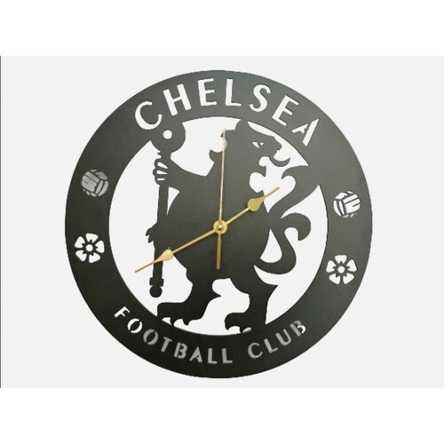 Reloj de Pared Metálico Futbol Chelsea 
