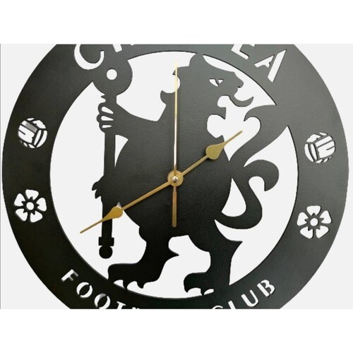 Reloj de Pared Metálico Futbol Chelsea 