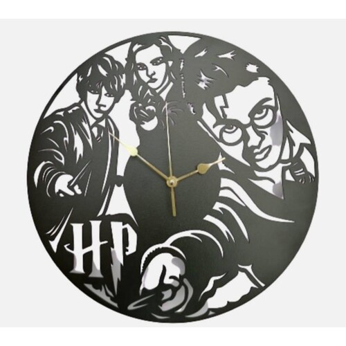Reloj de Pared Metálico de Harry Potter 