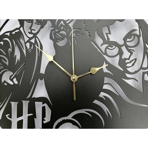 Reloj de Pared Metálico de Harry Potter 