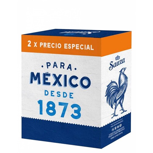 Tequila Sauza Hacienda Reposado Duo 1 L 