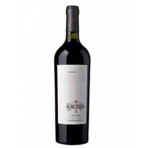 Caja de 12 Vino Tinto San Felipe Oak Cask San Malbec 750 ml 
