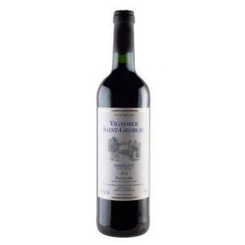 Pack de 6 Vino Tinto Vignobles Saint George Merlot 750 ml 