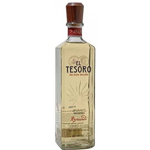 Pack de 12 Tequila El Tesoro De Don Felipe Reposado 750 ml 