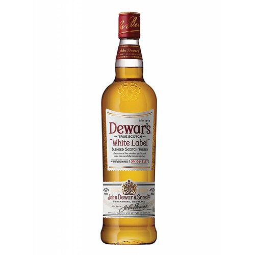 Pack de 4 Whisky Dewars Blend White Label 1 L 