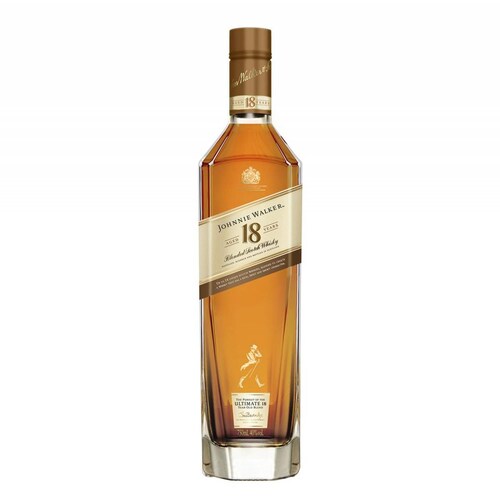 Pack de 4 Whisky Johnnie Walker Blend 18 Años 750 ml 