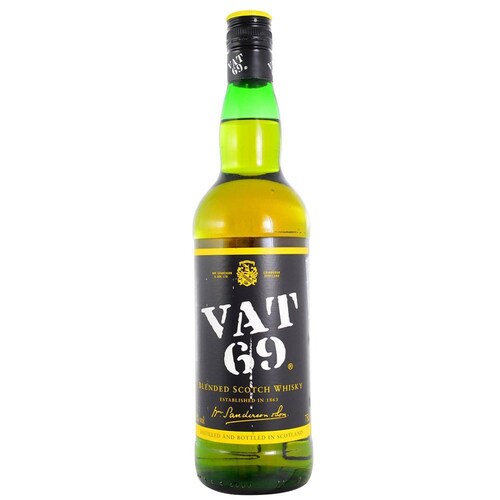Pack de 4 Whisky Vat 69 Blend 750 ml 