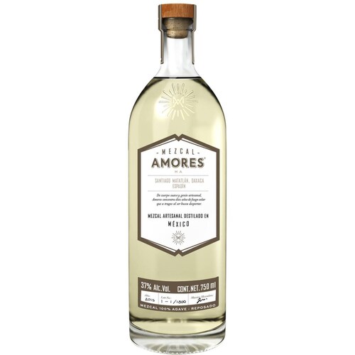 Pack de 2 Mezcal Amores Reposado 750 ml 