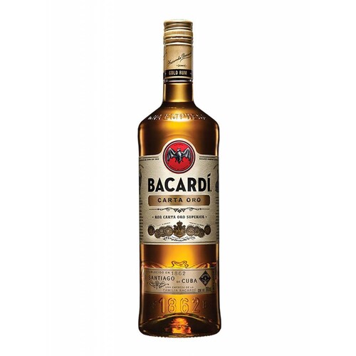 Pack de 6 Ron Bacardi Carta Oro 980 ml 