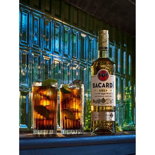 Pack de 6 Ron Bacardi Carta Oro 980 ml 