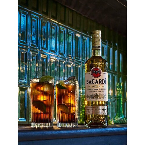 Pack de 6 Ron Bacardi Carta Oro 750 ml 