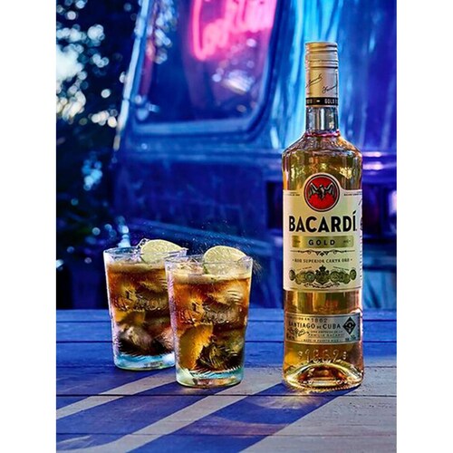 Pack de 6 Ron Bacardi Carta Oro 200 ml 