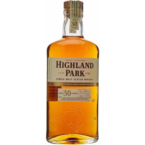 Pack de 6 Whisky Highland Park Single Malt 30 Años 700 ml 