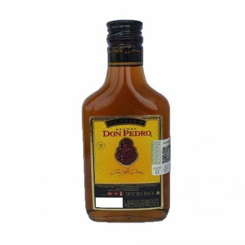 Pack de 2 Brandy Don Pedro Clasico 200 ml 