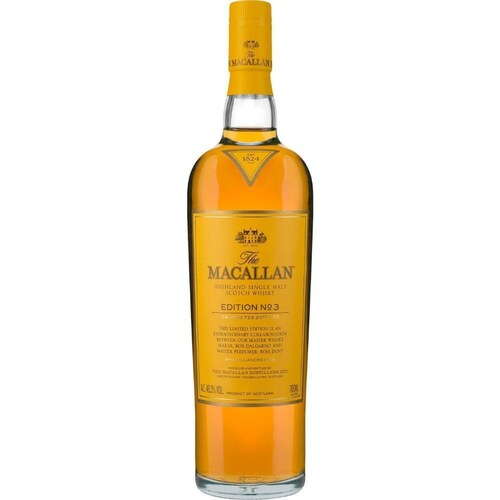 Pack de 2 Whisky The Macallan Single Malt Edition No.3 700 ml 