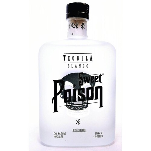 Pack de 12 Tequila Sweet Poison Blanco 750 ml 