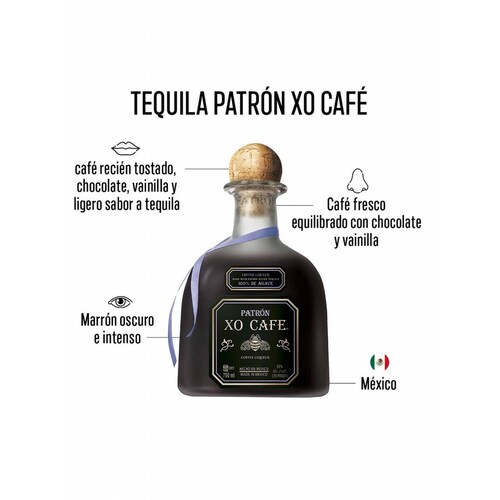 Pack de 12 Licor Patron De Tequila Xo Café 750 ml 