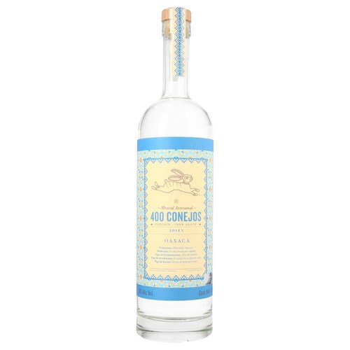 Pack de 12 Mezcal 400 Conejos Joven 1.75 L 