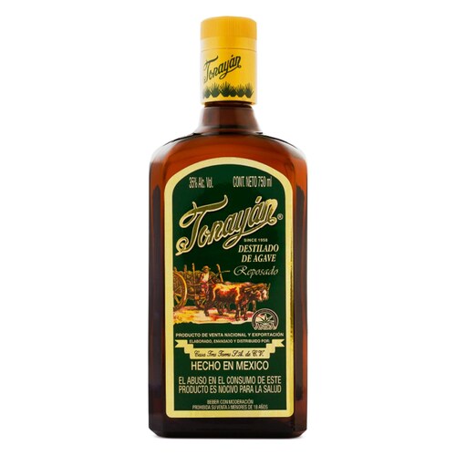 Pack de 4 Licor De Caña Tonayan Exportacion 750 ml 