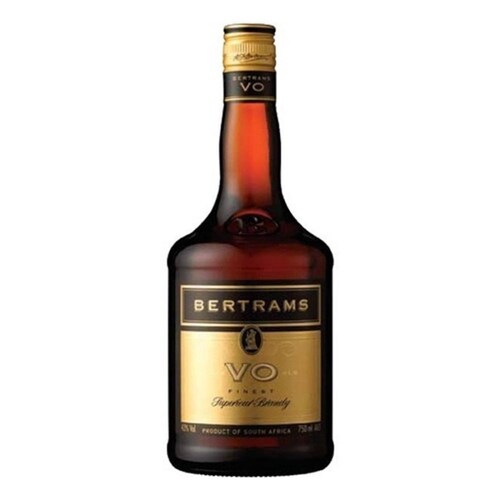 Pack de 4 Brandy Bertrams VO 750 ml 