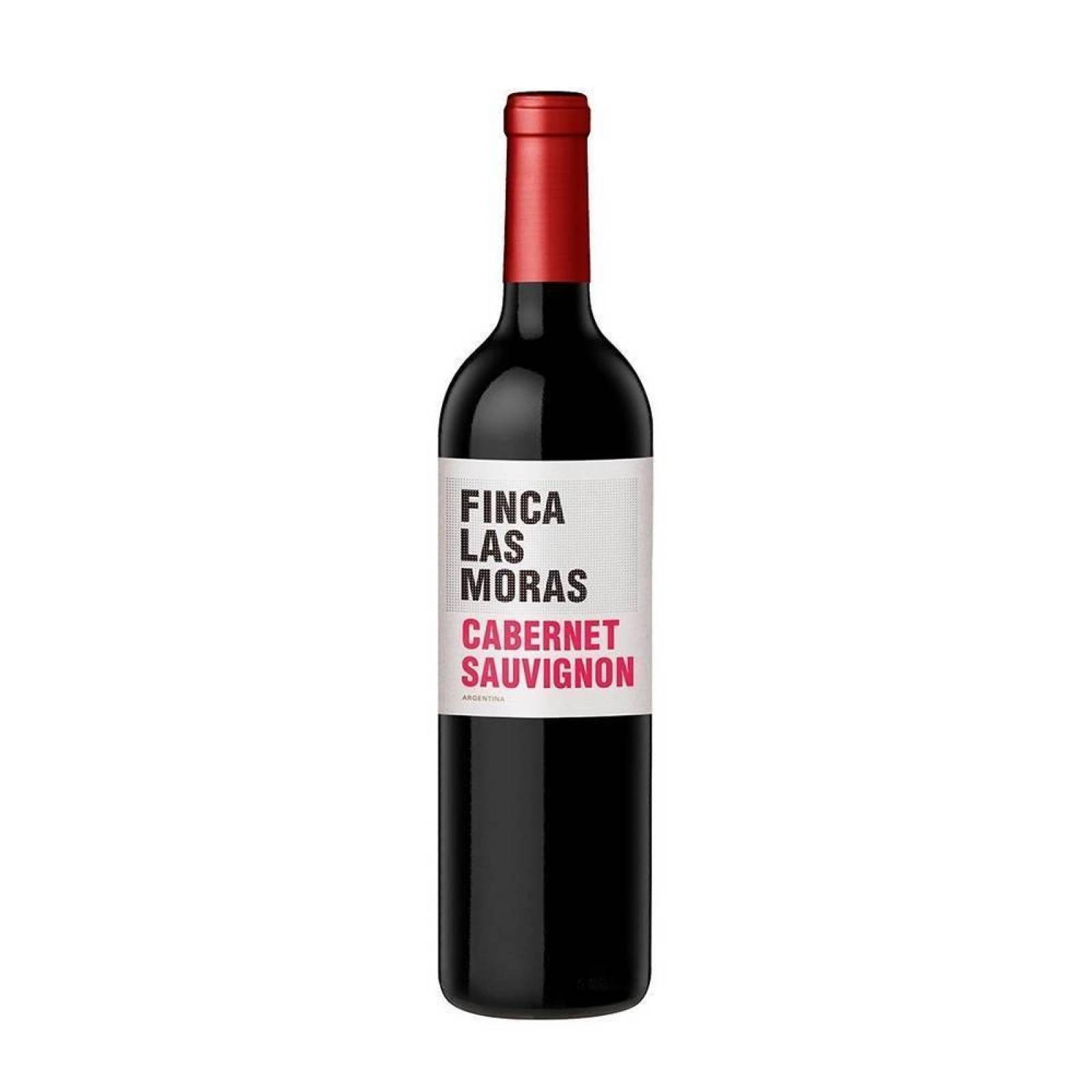 Pack de 6 Vino Tinto Finca Las Moras Cabernet Sauvignon 750 ml 