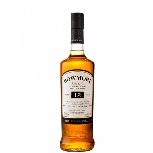 Pack de 12 Whisky Bowmore 12 Años 700 ml 