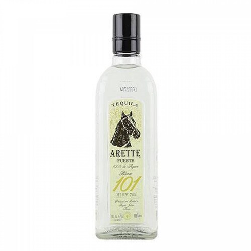 Pack de 4 Tequila Arette Artesanal Fuerte 101 Blanco 750 ml 