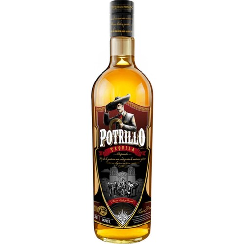 Pack de 4 Tequila Potrillo Reposado 1 L 
