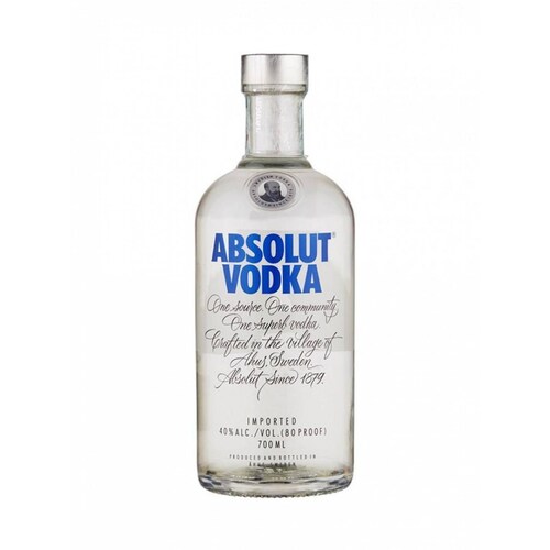 Pack de 2 Vodka Absolut Blue 4.5 L 