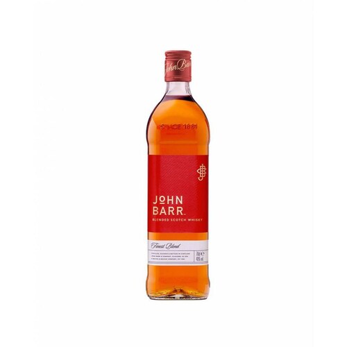 Pack de 4 Whisky John Barr Blend Finest 750 ml 