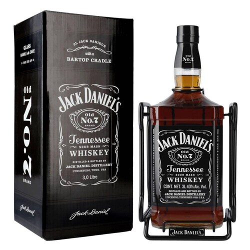 Pack de 4 Whisky Jack Daniels 3 L 