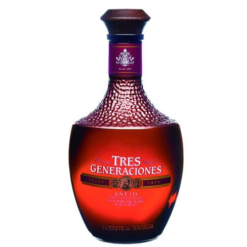 Pack de 12 Tequila Sauza 3 Generaciones Añejo 750 ml 