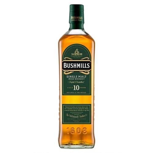 Pack de 12 Whisky Bushmills Malt 10 Años 750 ml 