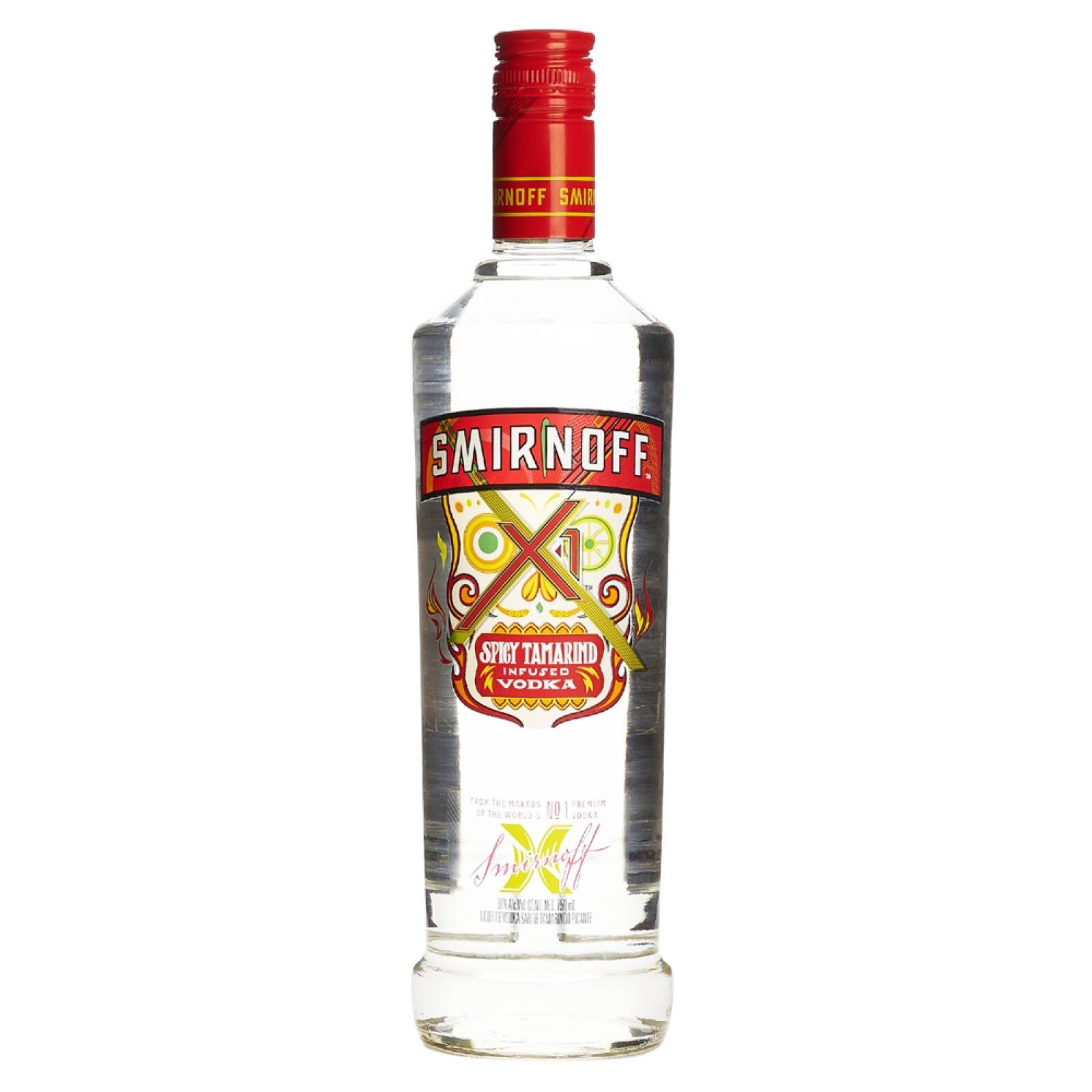 Pack De 6 Vodka Smirnoff Tamarindo 750 Ml Sears